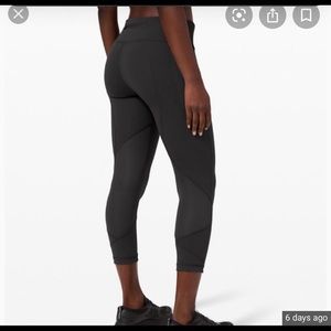 Lululemon - Pace Rival Leggings - Size 2- Black